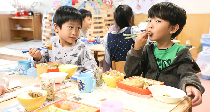 ふたば幼稚園の給食